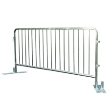 Crowd control barrier hire