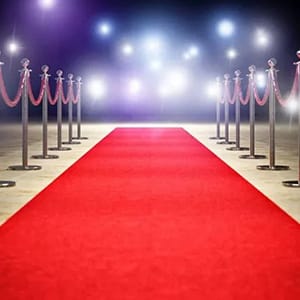 Red carpet hire