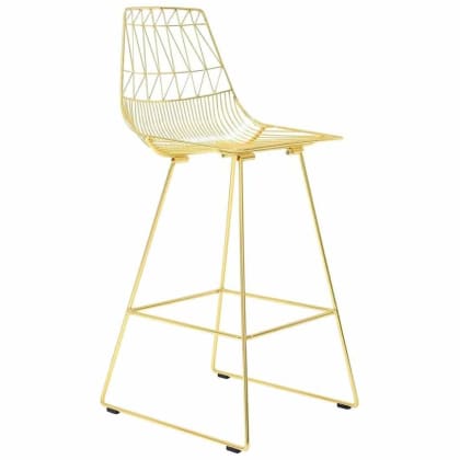 Gold Wire Stool / Arrow Stool Hire