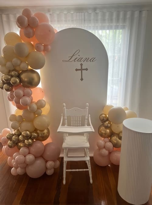 Chair and Table Hire for Christenings