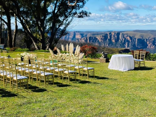 Tiffany Chairs for Wedding Ceremony