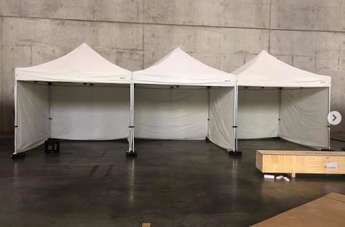 3mx3m pop up marquee with walls 4