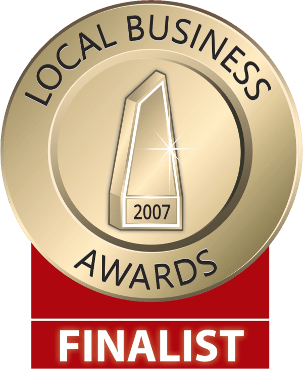 2007 local business awards finalist and runner up