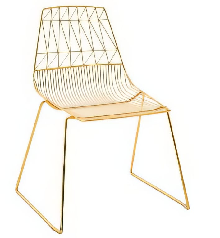 Gold Wire Chairs