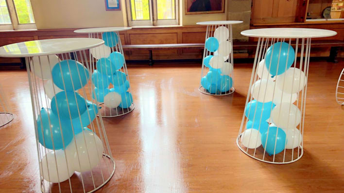 Cocktail Table with Balloons