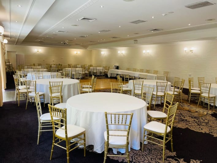 White Tiffany Chair Hire for events