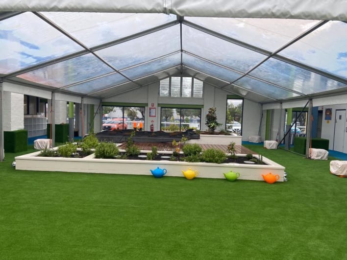 A marquee hire project in Allambie Heights