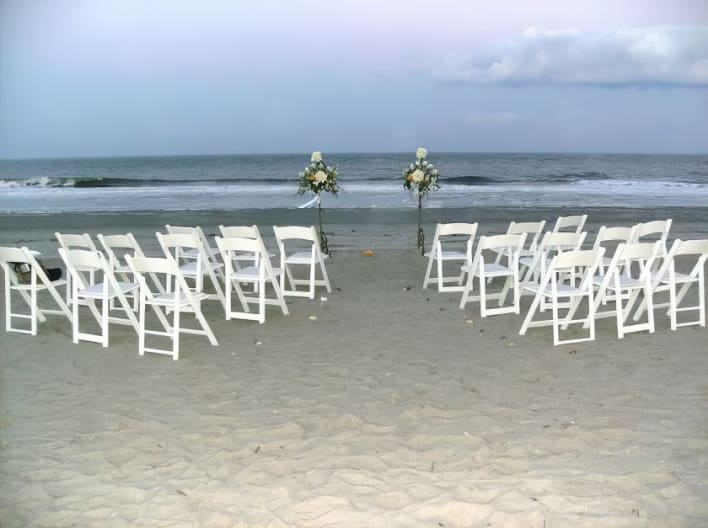 Wedding chair for Tamarama Beach
