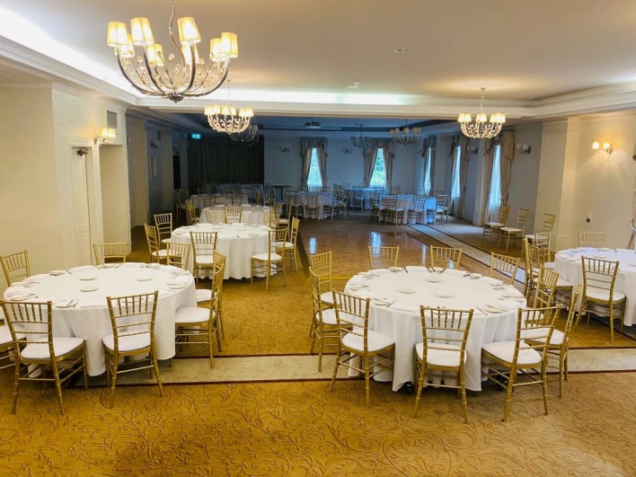 Tiffany Chairs in function room