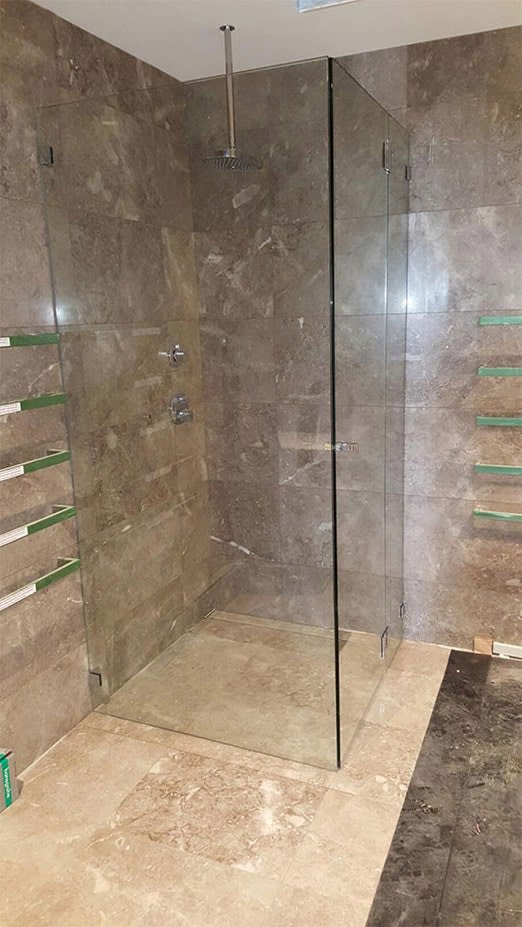 Custom Cut Frameless Shower Screens Sydney Palmers Glass