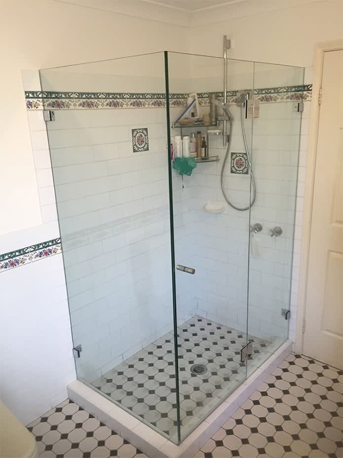 Custom Cut Frameless Shower Screens Sydney Palmers Glass