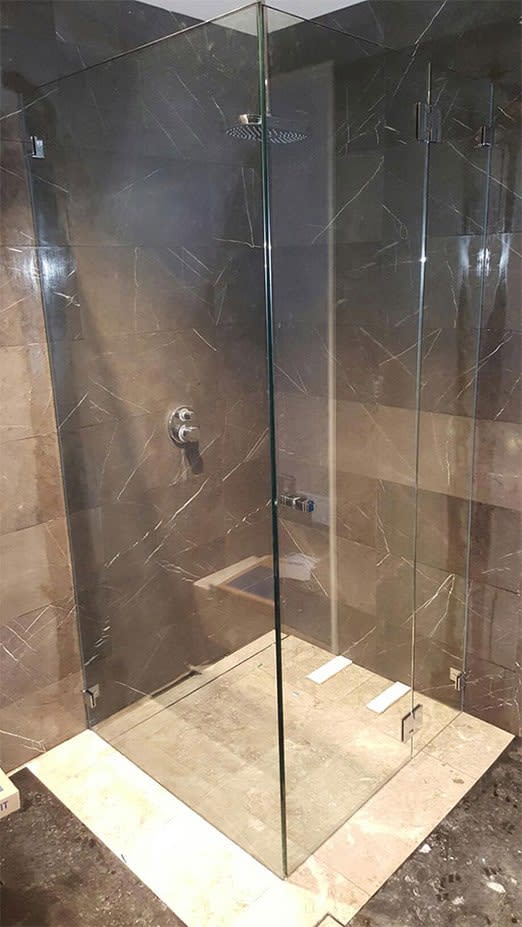 Custom Cut Frameless Shower Screens Sydney Palmers Glass