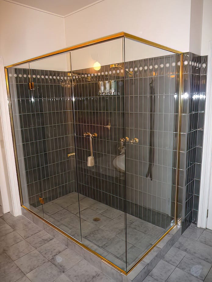 slim shower screen