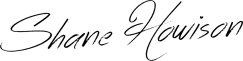 Shane's signature