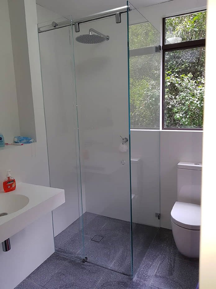 Custom Cut Frameless Shower Screens Sydney Palmers Glass