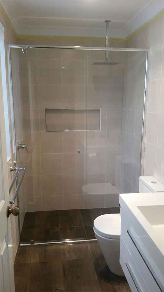 Custom Cut Frameless Shower Screens Sydney Palmers Glass