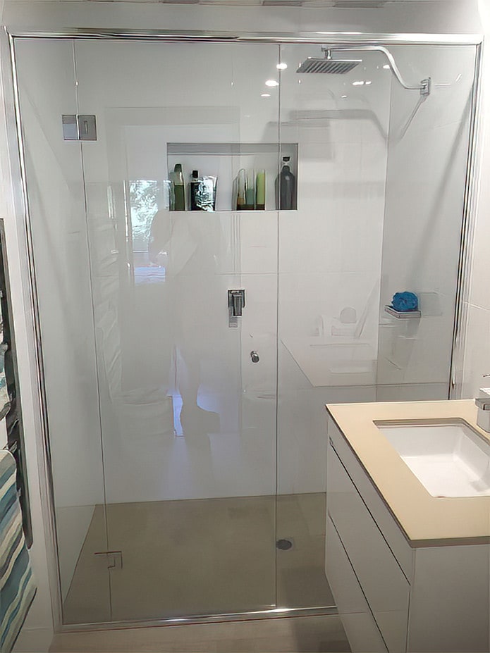 Custom Cut Frameless Shower Screens Sydney Palmers Glass