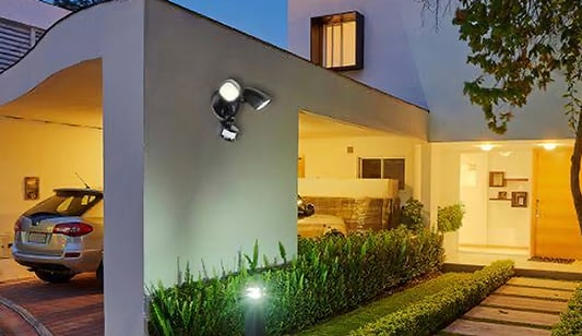 Residential security and floodlighting assessment concept