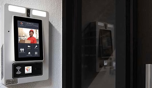 A new video intercom system installation