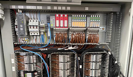Upgrading a commercial switchboard