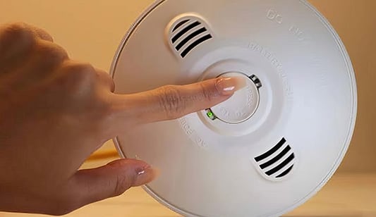 Smoke alarms in a residential home