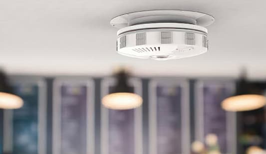 Commercial smoke alarm installation