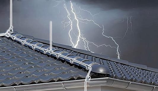 Surge protection for lightning