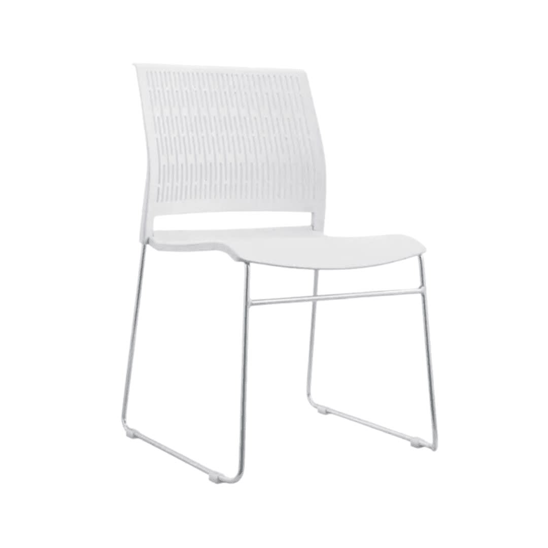 White Premium Meeting Chair Hire