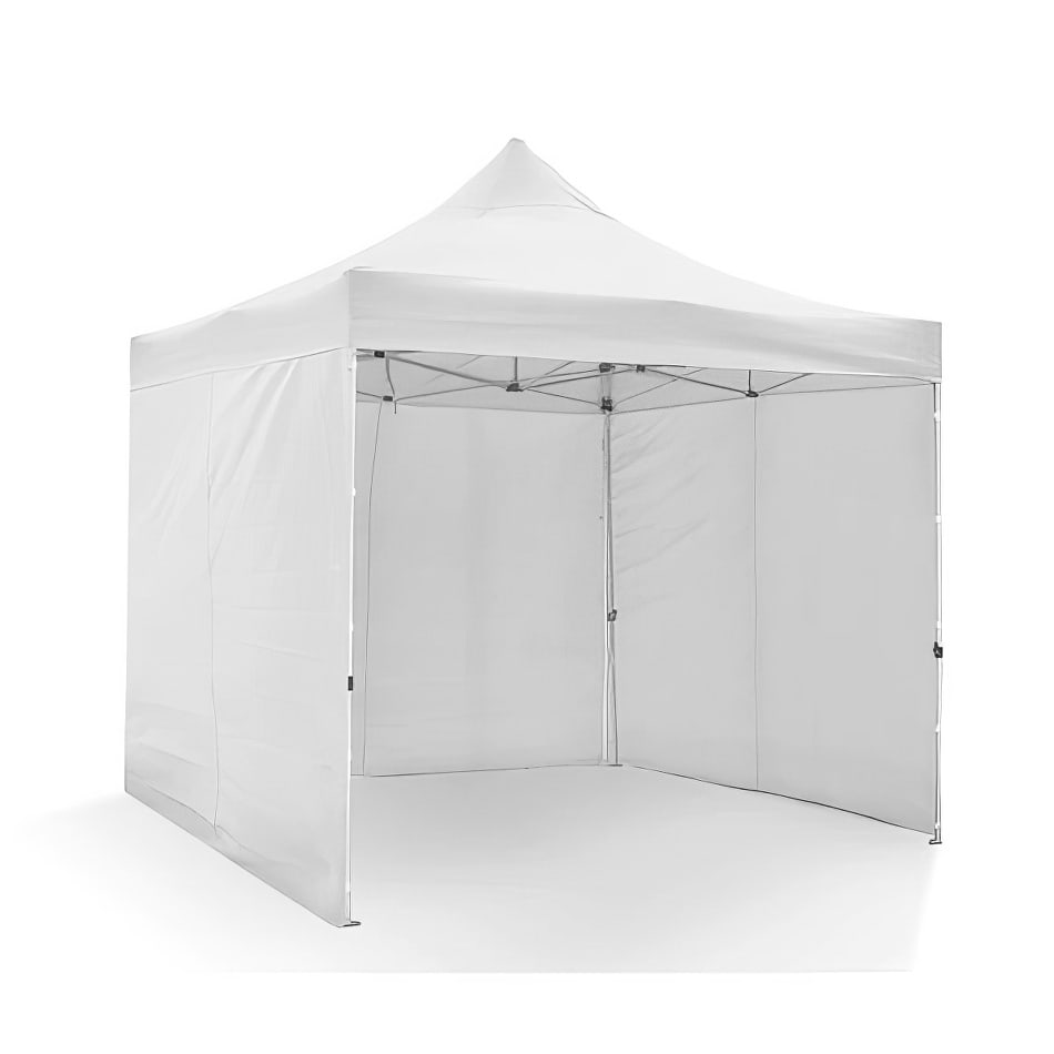 3mx3m Pop Up Marquee w/ Walls On 3 Sides