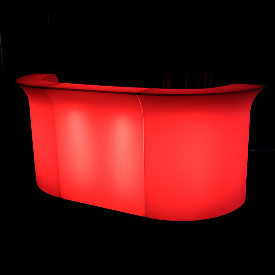 Glow Corner Bar Piece Hire