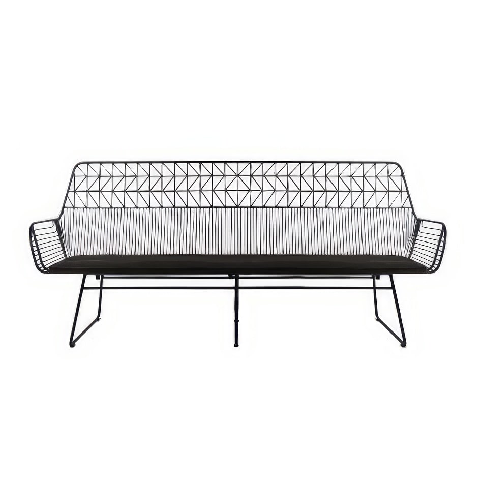 Black Arrow 3 Seater Lounge
