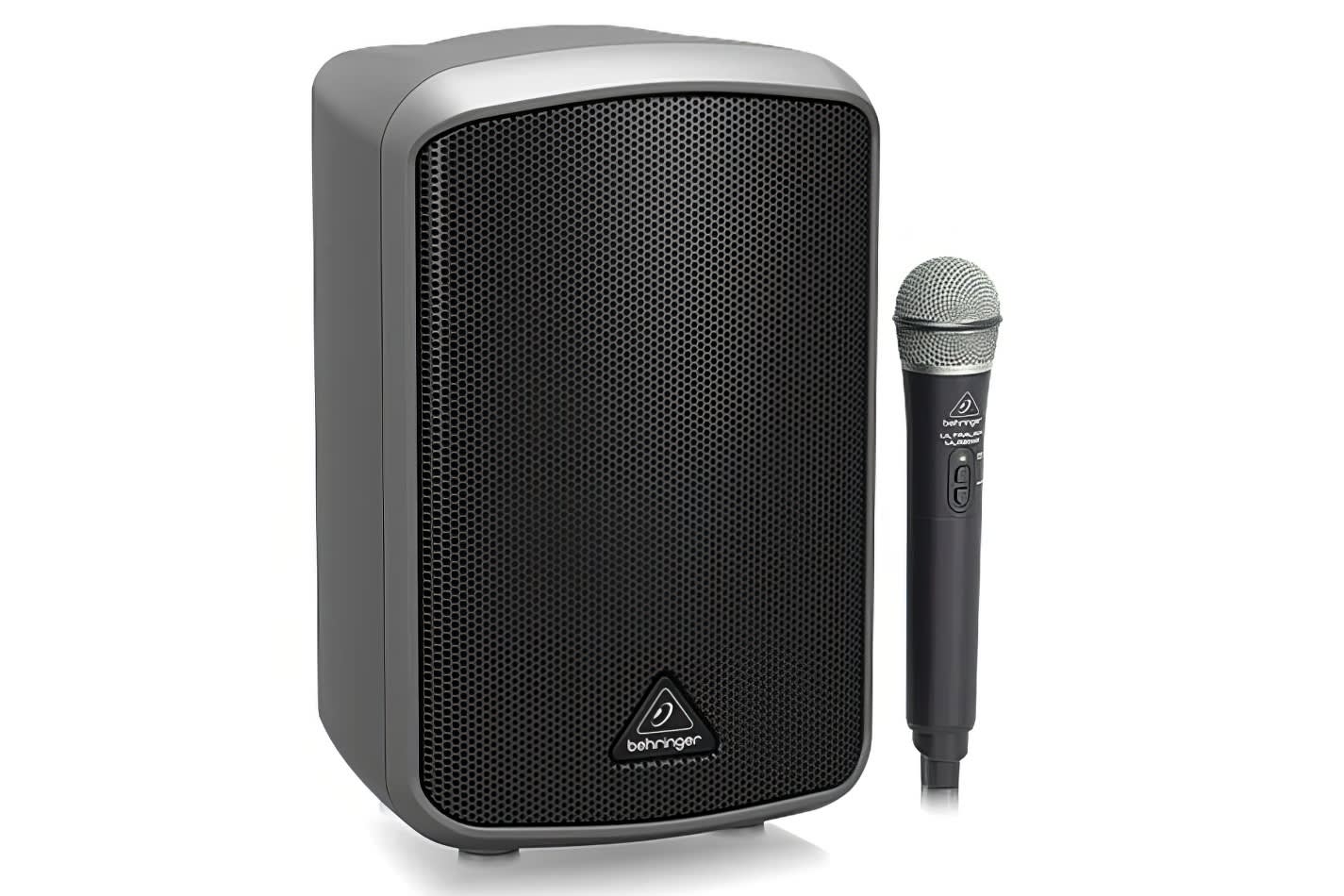 Beyerdynamic bds-1000 karaoke speaker with battery powered microphone.