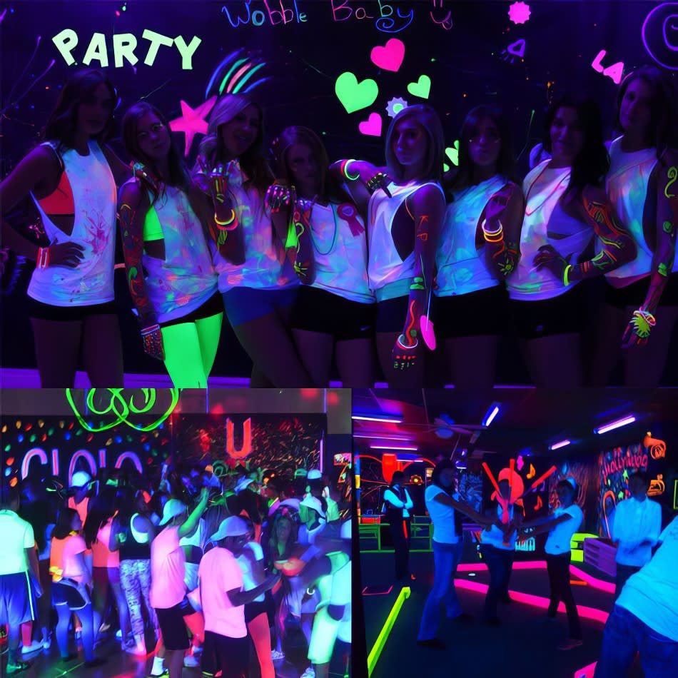 UV Black light hire- Make your party glow with our black light hire