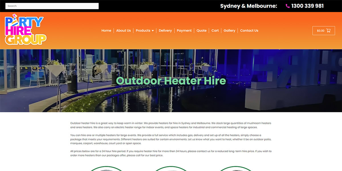 Heater Hire Sydney u0026 Melborune. Outdoor u0026 Indoor Heater Hire