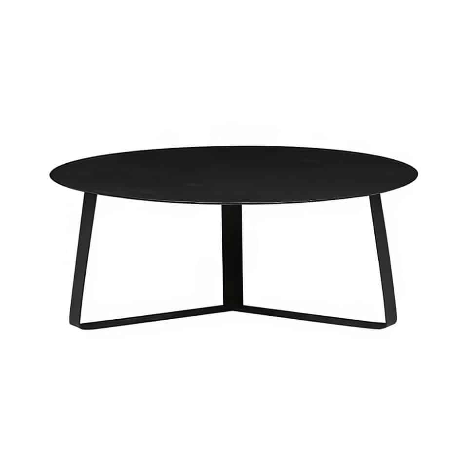 Black Round Coffee Table Hire