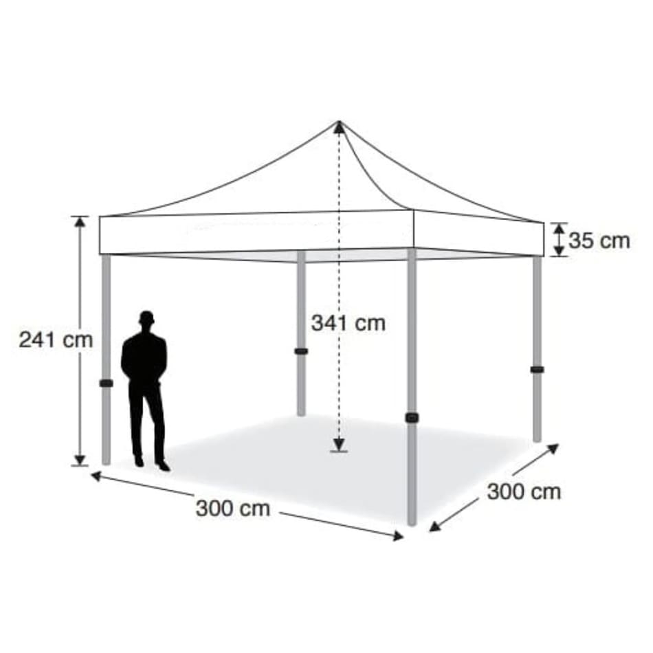A pop-up marquee table seating chart