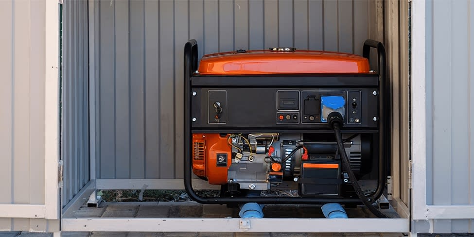 A backup power generator in a Sydney home