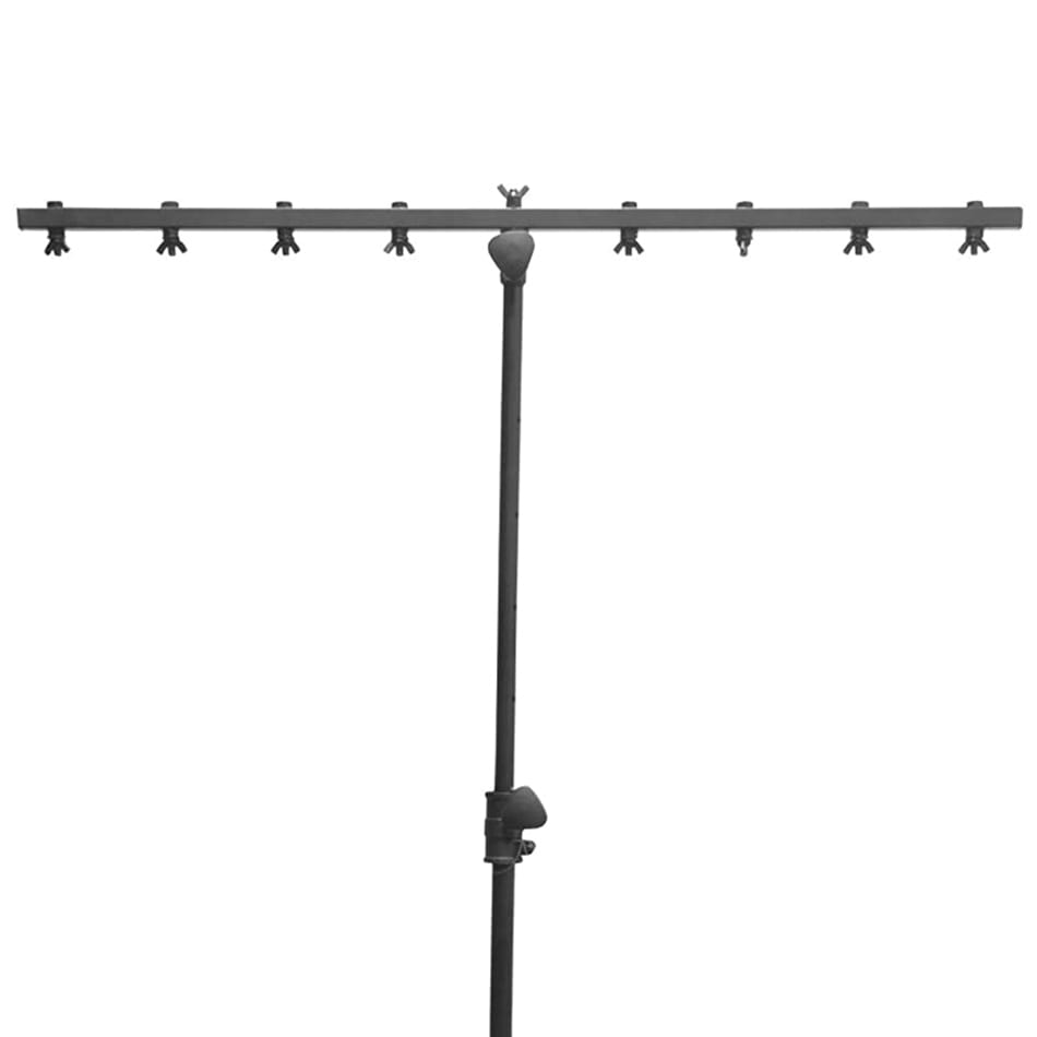 Top view of our lighting stand available for hire