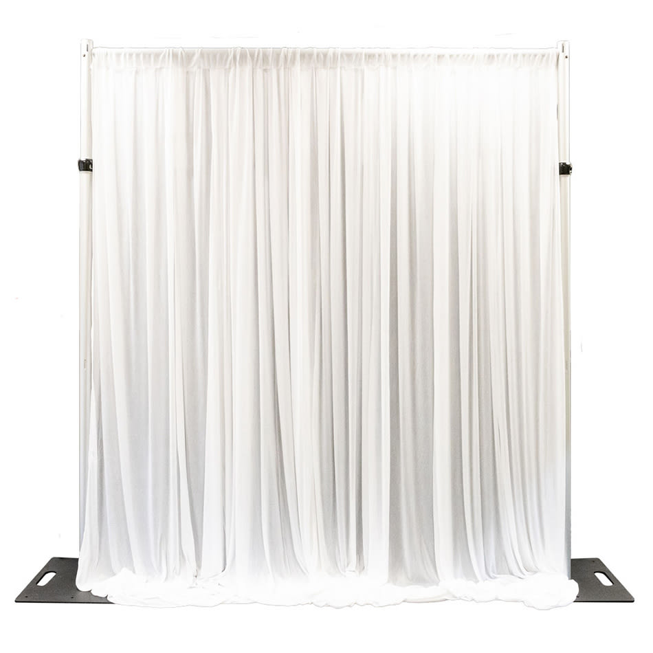 White Silk Drape Hire