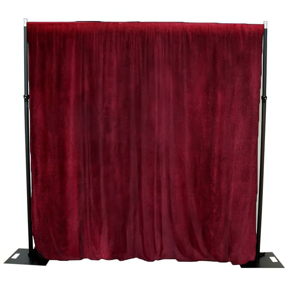 Red Velvet Drape Hire