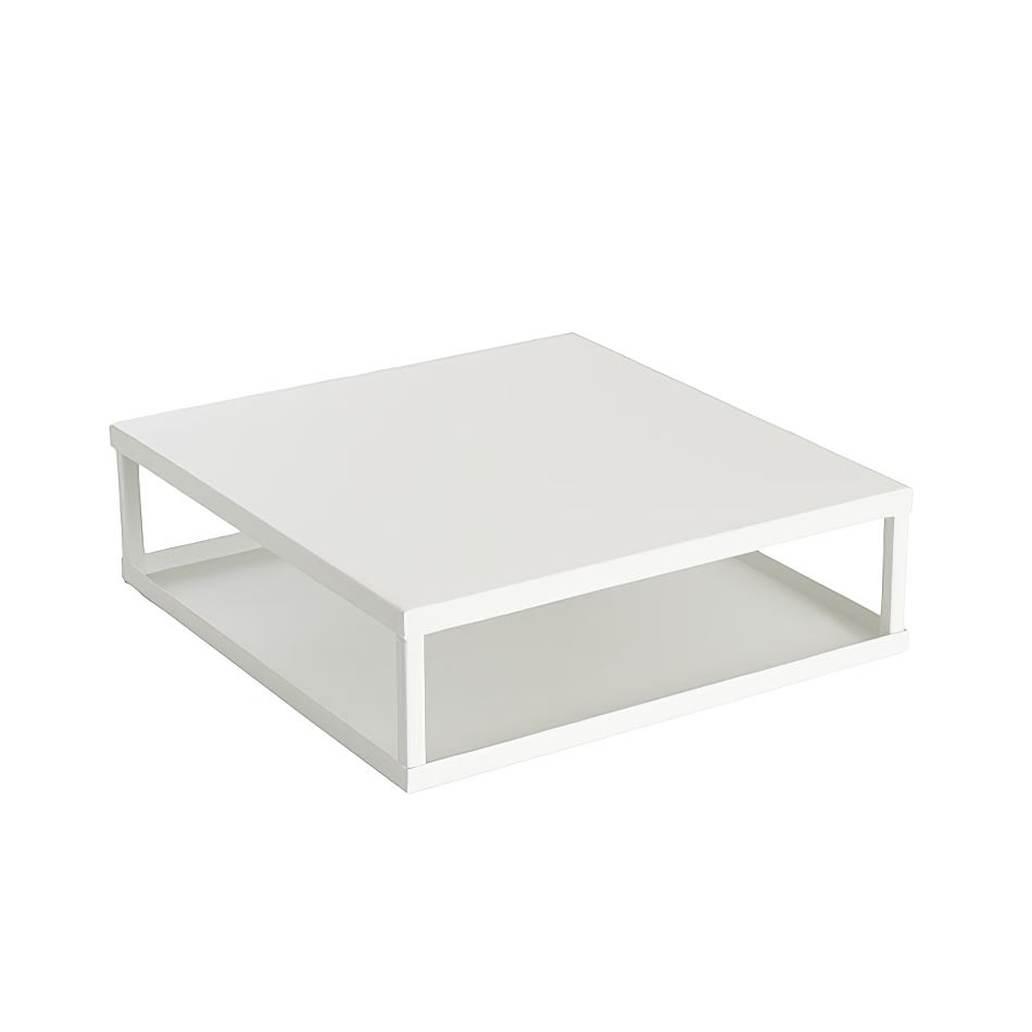 White Table Riser Stand Hire