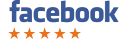5-star ratings on Facebook Reviews
