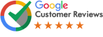 5-star ratings on Google My Business Reviews