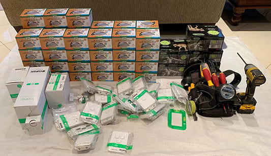 Preparing for a new electrical installation