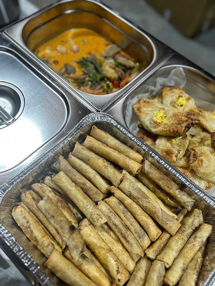 Our Bain Marie hired to heat food at an event