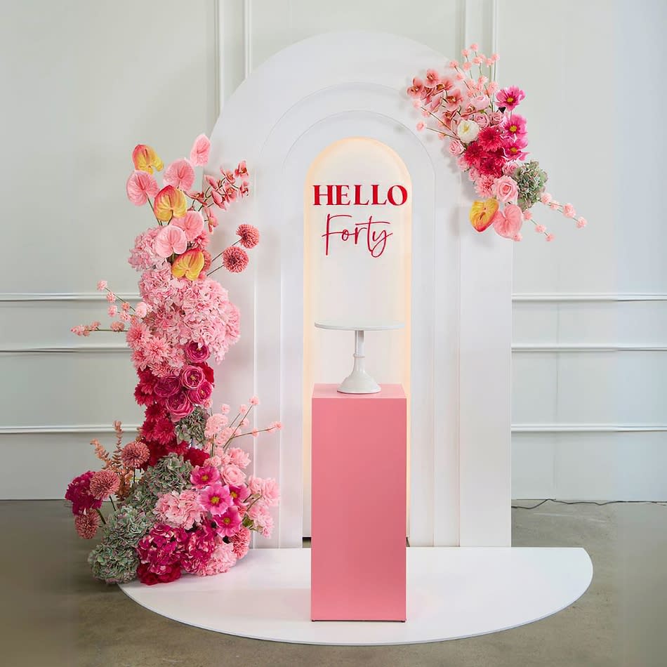 Pretty in Pink Backdrop Package