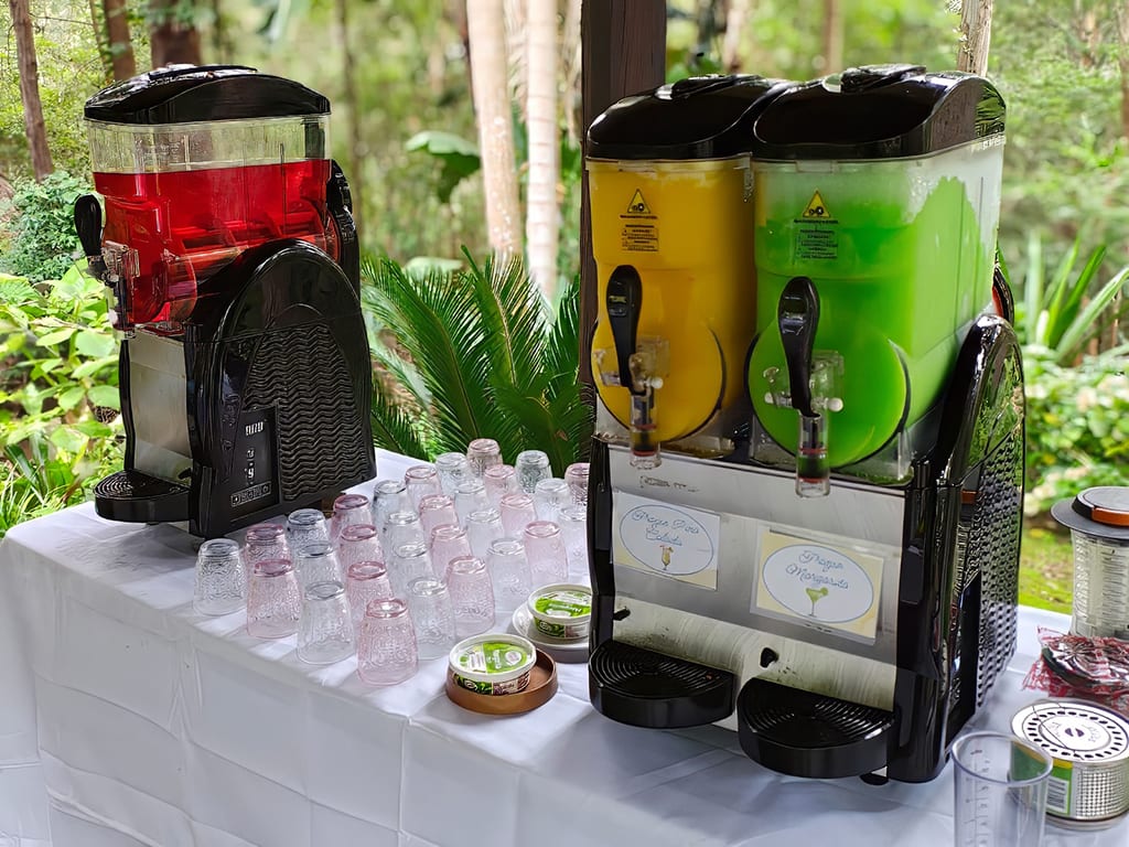 A cocktail slushie machine from Party Hire Group