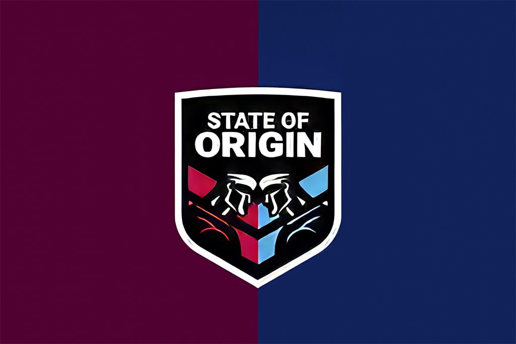 The State of origin logo