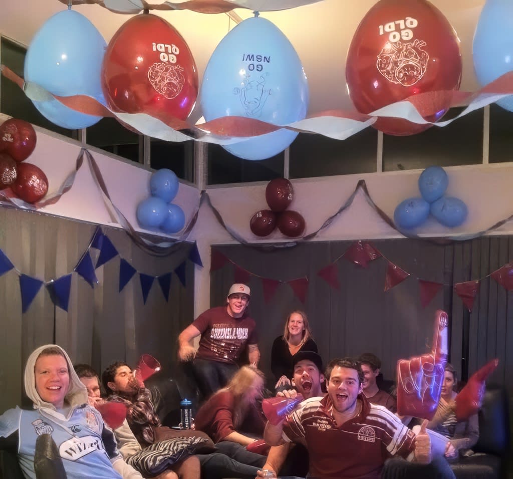A State of Origin party