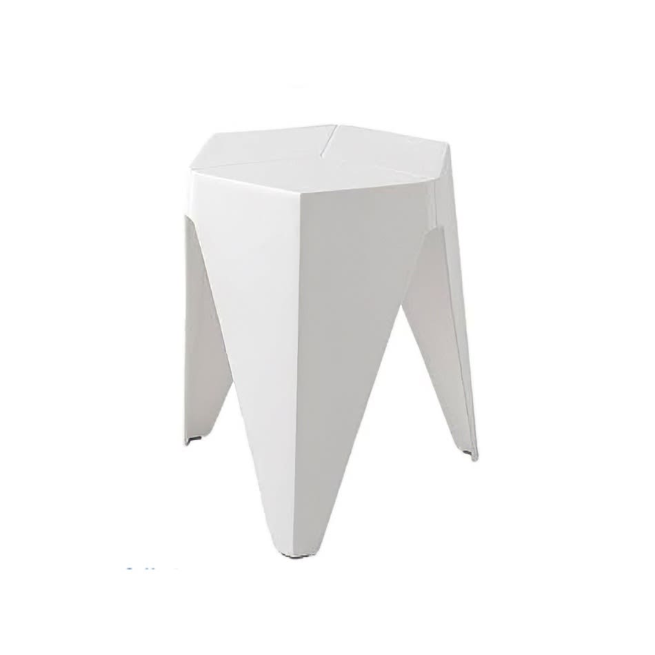 White Puzzle Stool